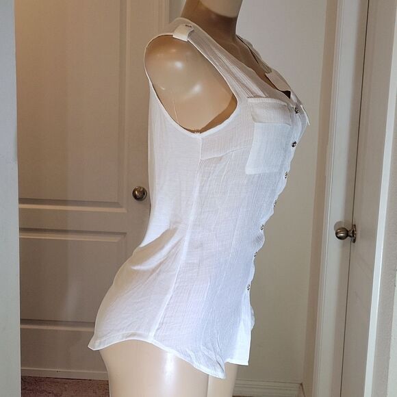 BRAND NEW PERSEPTION CONCEPT SLEEVELESS WOMEN"S BLOUSE SHIRT - Picture 5 of 16